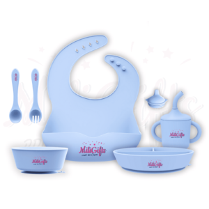 סט האכלה מסיליקון לתינוק – BPA Free