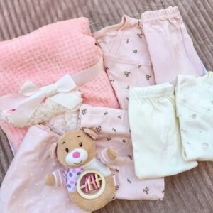 מארז לידה רויאל לתינוקת - Pink Blossom