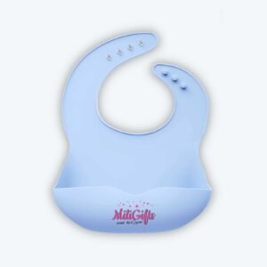 סינר סיליקון לתינוק עם כיס איסוף – BPA Free